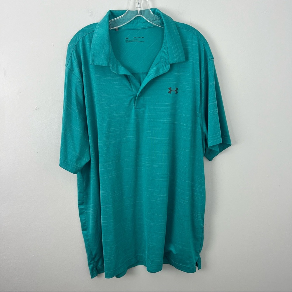 Under Armour Men's Aqua Loose Performance Polo Shirt